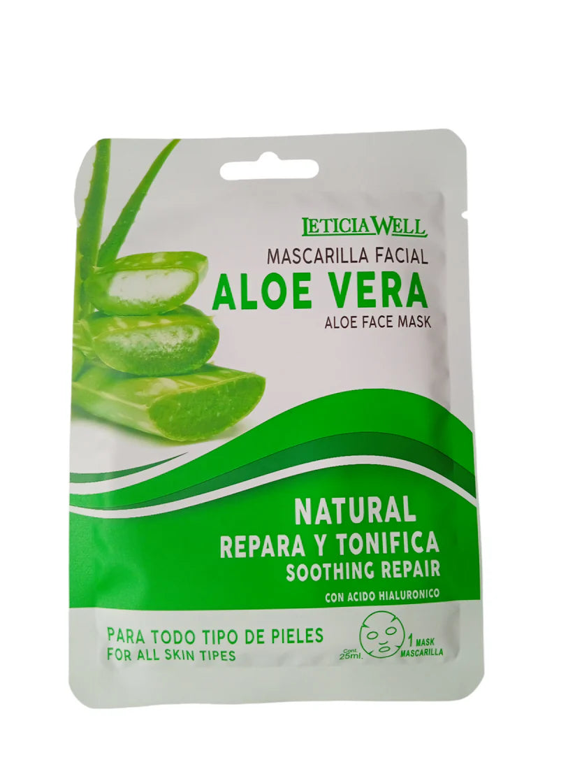 Mascarilla Facial Aloe Vera